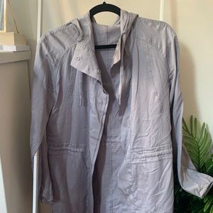 purple lulu rain coat